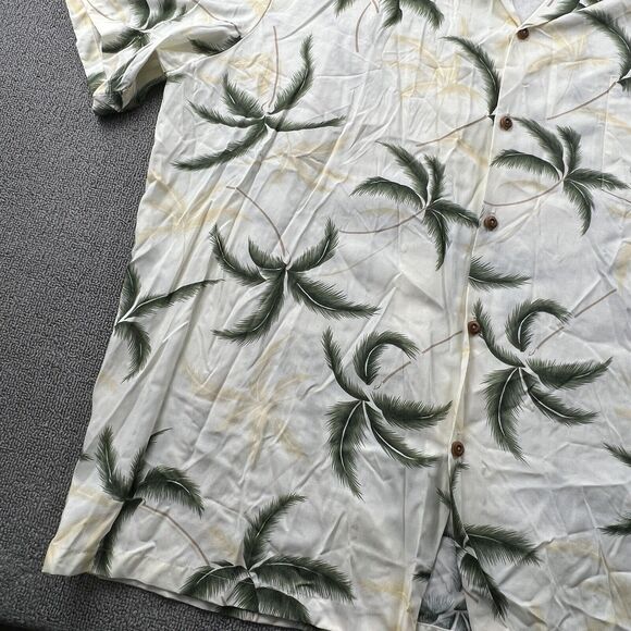 Vintage Paradise Found Shirt Adult 2XL XXL Button Up Short Sleeve Hawaiian Men's - Picture 7 of 14